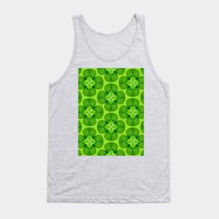 Lucky Clover pattern 01 Tank Top